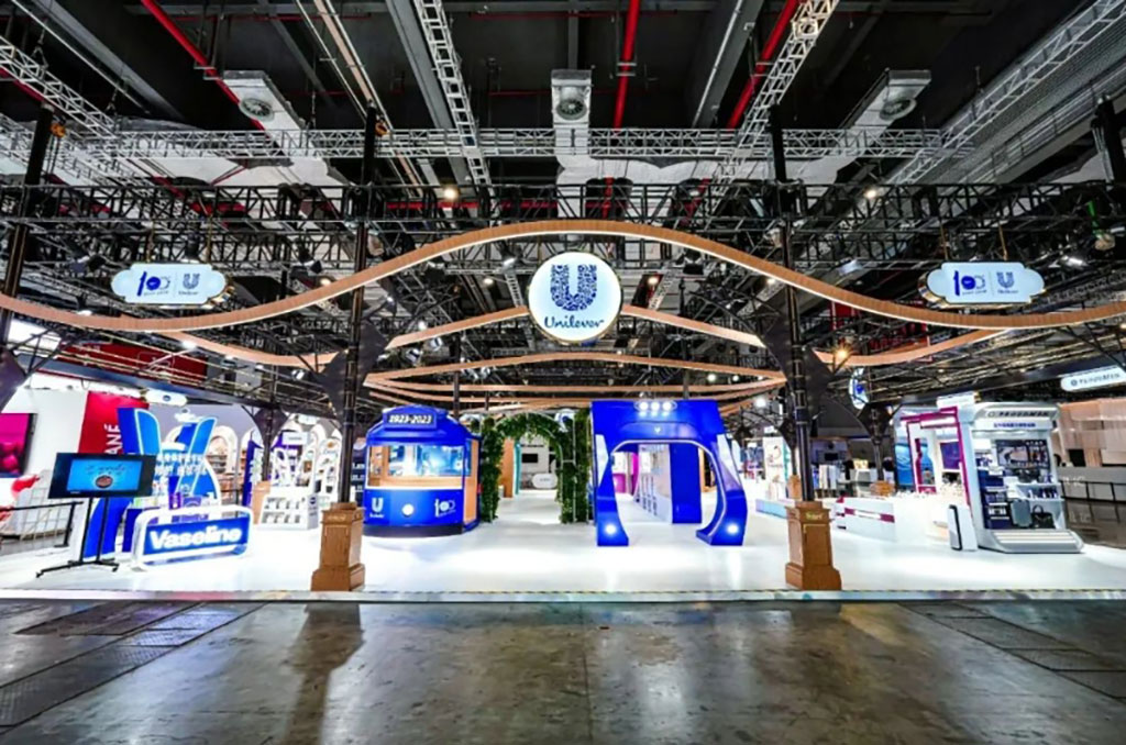 較創(chuàng)意的企業(yè)展臺設(shè)計3