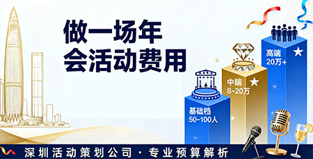 做一場年會(huì)活動(dòng)費(fèi)用解析
